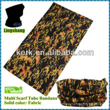 Bandana do tubo do pescoço da camuflagem do design amarelo e preto (Multi_scarf)! O mais baixo preço, a melhor qualidade! ! LSB10